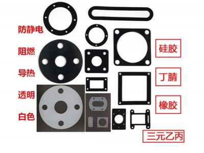 氯丁胶垫圈 管道用法兰密封垫 耐高温橡胶密封圈 圆形密封垫 水阀橡胶垫片 水槽橡胶垫 可定制
