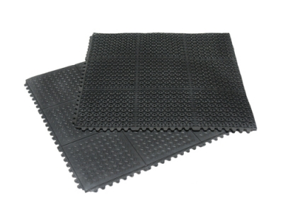 “钻石板”联锁地砖